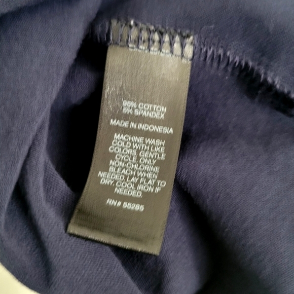 Express Peplume 3/4 Sleeve Top - Picture 3 of 4